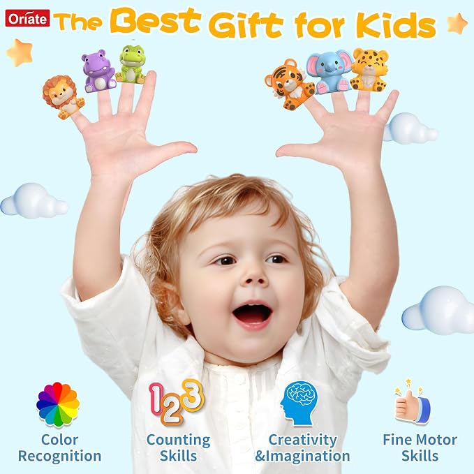 Montessori Learning Toys for 1,2,3 Year Old Toddlers, 20Pcs Animal Preschool Sensory Toys for Counting, Matching, Sorting & Fine Motor Games, Christmas Birthday Easter Gift for Baby Boys & Girls - Image 6
