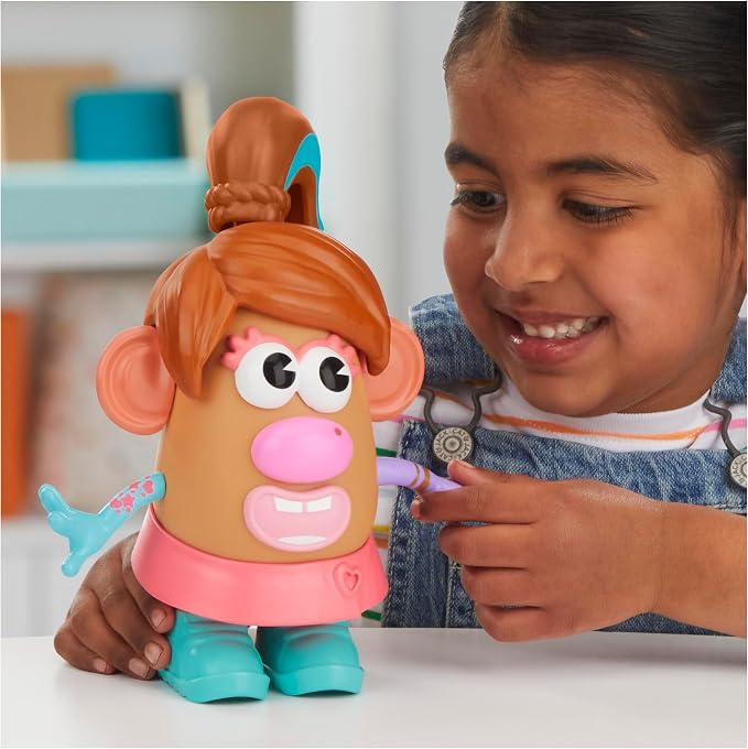Potato Head Express Yourspud Playset with 1 Potato Body and 32 Accessories, Creative Toddler and Preschool Toys for Boys and Girls 2 Years and Up (Amazon Exclusive) - Image 5