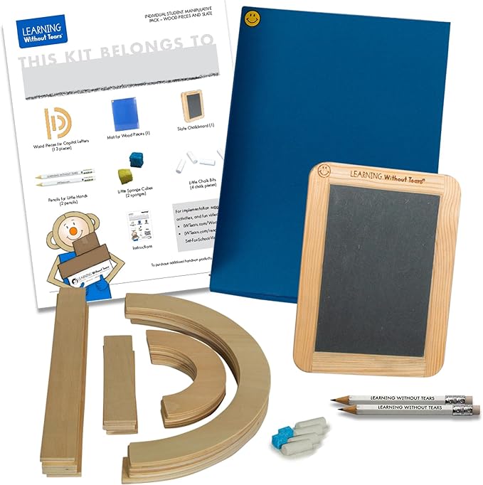 Learning Without Tears Hands-On Student Pack, Letters & Numbers Kit by LearningWithoutTears