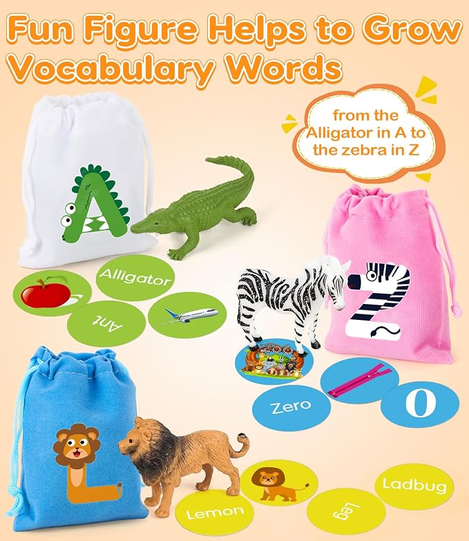 Alphabet Learning Toys for Toddlers, Word Work Small Group Set - Image 3