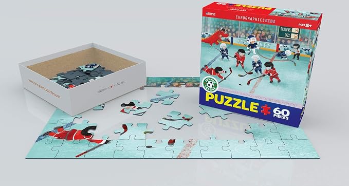 EuroGraphics Hockey Junior League Puzzle (60-Piece), Multi - Image 3