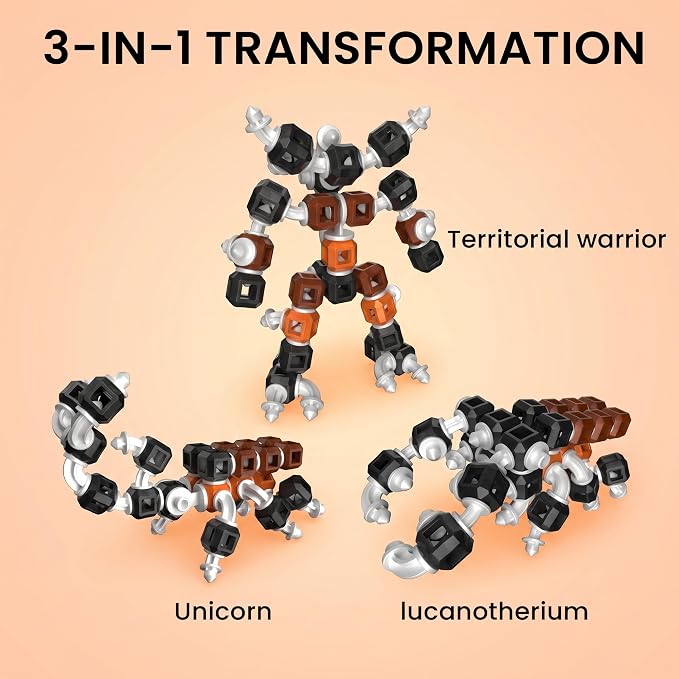 Creative 3-in-1 Robot STEM Toys for 4 5 6 7 8+ Year Old Kids Birthday Gifts - Image 3