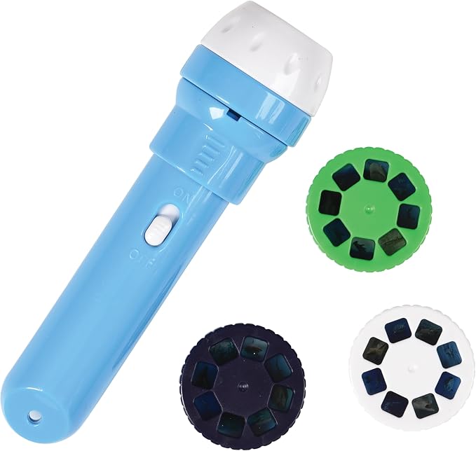 Shark Educational Photo Viewer – Kids’ Handheld STEM Projector Toy – Marine Life Learning Tool with Real Images – Ocean Animals, Preschool Science – Ages 3+ by ConstructivePlaythings