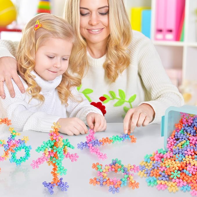 300PCS Building Blocks STEM Construction Toy, Macaron Colors - Image 7