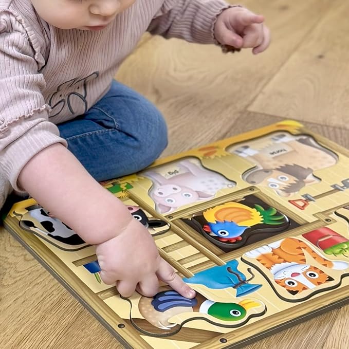 The Learning Journey: My First Lift & Learn - On The Farm – Early Active Puzzle Intellectual Development - Boys & Girls Puzzle Play Toddler Toys & Gifts for Ages 2-5 Award Winning - Image 6