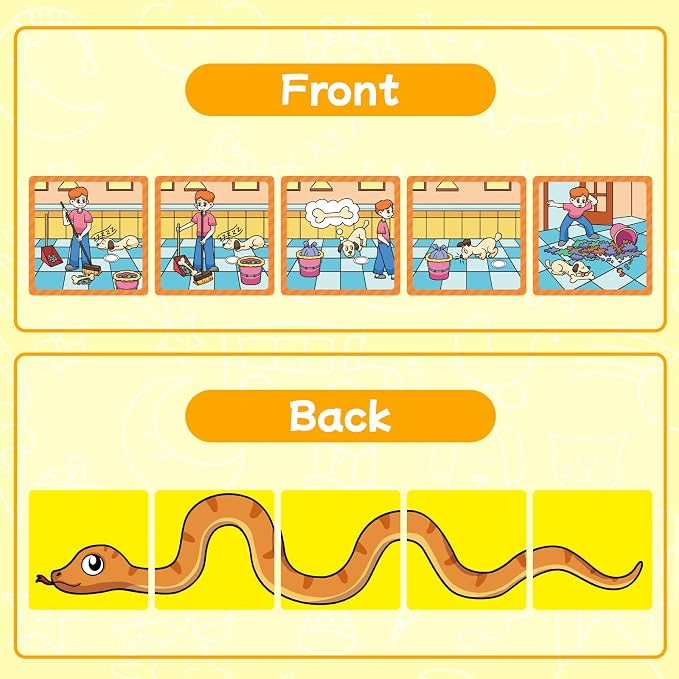 Sequencing Cards,Sequence Board Game for Kids,Story Storytelling,Speech Therapy Toys Materials for Autism,Social Skills,Sentence Building,Educational Classroom Preschool Learning Activities - Image 3
