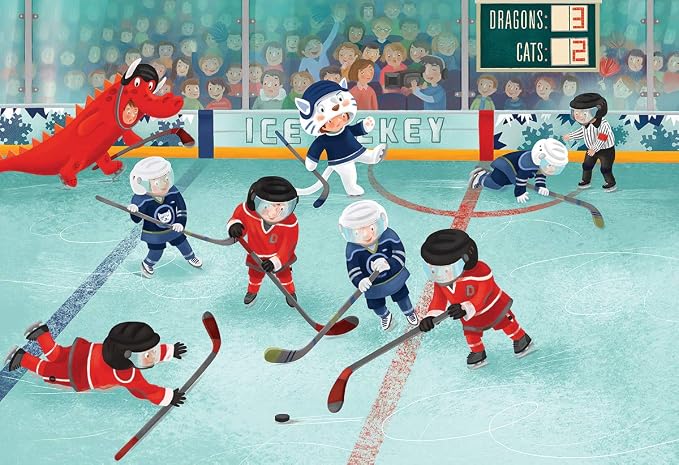EuroGraphics Hockey Junior League Puzzle (60-Piece), Multi - Image 2