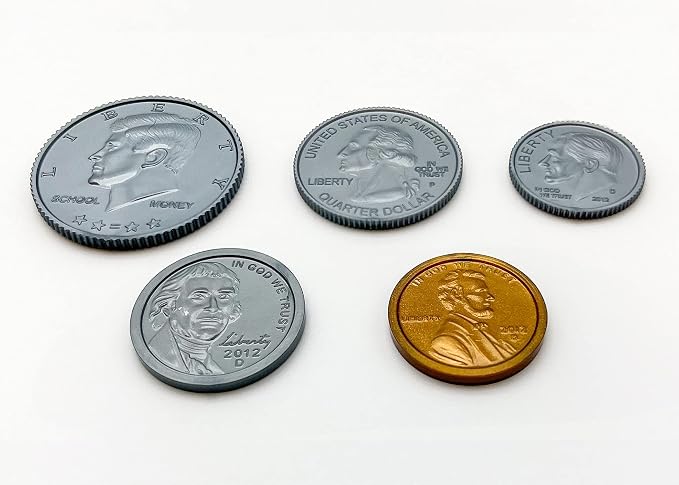 Teacher Created Resources Play Money: Assorted Coins (TCR20639), Multi (20639) - Image 2