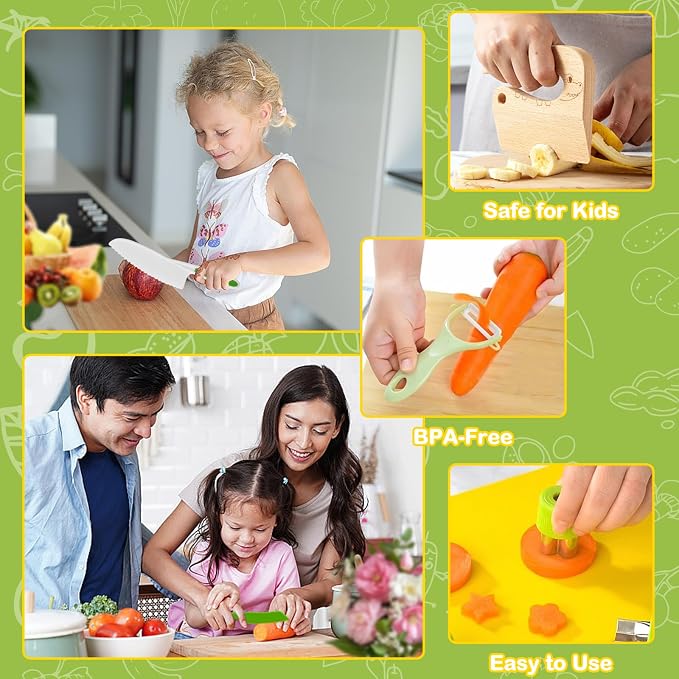 15PCS Montessori Kitchen Toys for Toddlers: Stocking Stuffers for Kids - Image 7