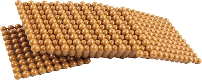 Golden Math Bead Material - Montessori Number Learning Educational Gifts for Kids - Image 4