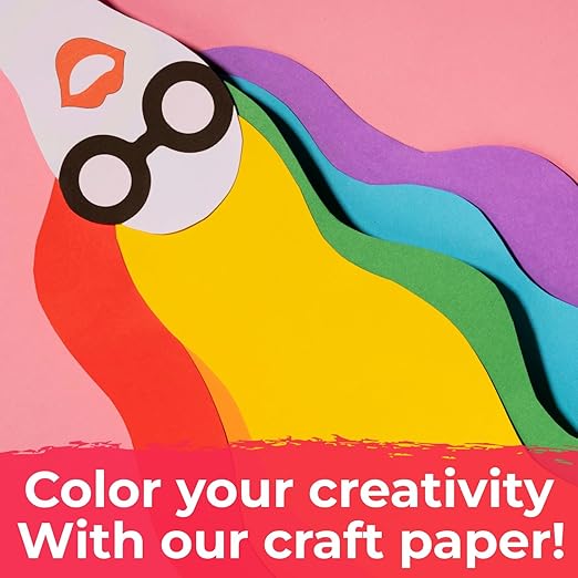 9" x 1200" USA-Made Black Kraft Paper Roll, 45 Lbs/66 GSM Thickness, American Quality Colored Roll Paper for School, Bulletin Board, Crafts - Odorless, Non-Toxic, Safe for Kids