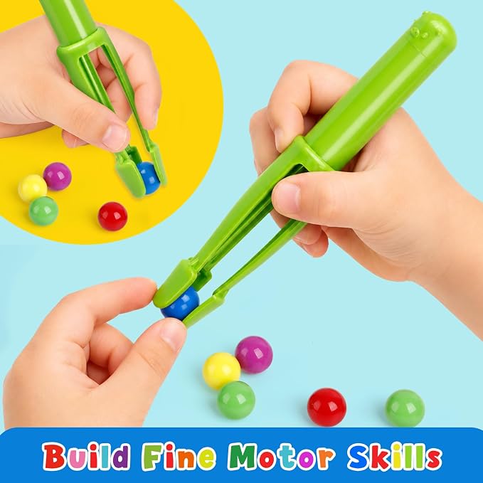 Counting and Color Sorting Toys,Montessori Math Games,Fine Motor Skills - Image 2