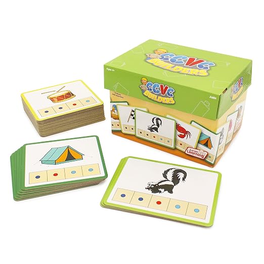 Junior Learning CCVC Builder Cards, Multi by JuniorLearning
