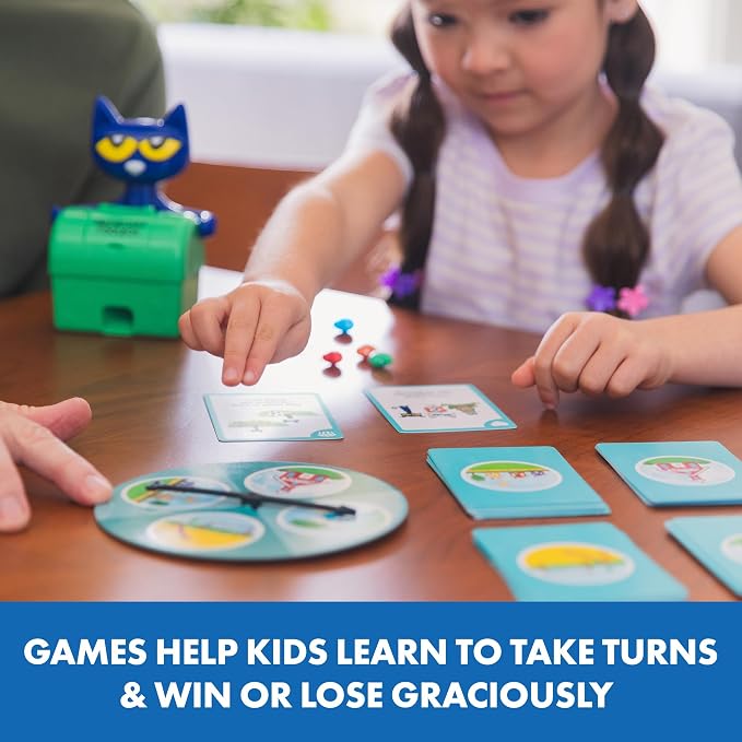 Educational Insights Pete the Cat Groovy Friendship Game - Preschool Board Games for Kids 4-6, Social Emotional Learning Games for Kids, Skill-Building Toddler Matching Game, Family Fun with Toddlers - Image 5