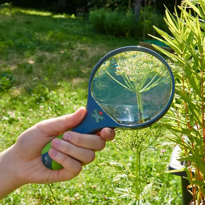HABA Terra Kids Magnifying Glass with 3 Enlargement Options - Image 4