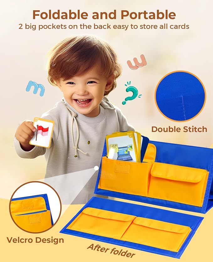 Gamenote CVCC & CCVC Word Builder Pocket Chart, Phonics & Sight Words - Image 4