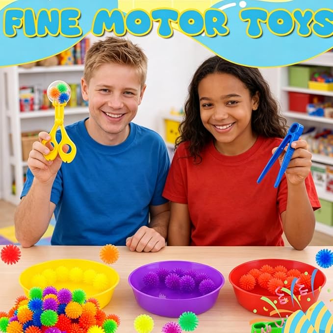Bbiamsleep 136 Pcs Sensory Bin Filler Fine Motor Skills Sensory Bin Items - Image 4