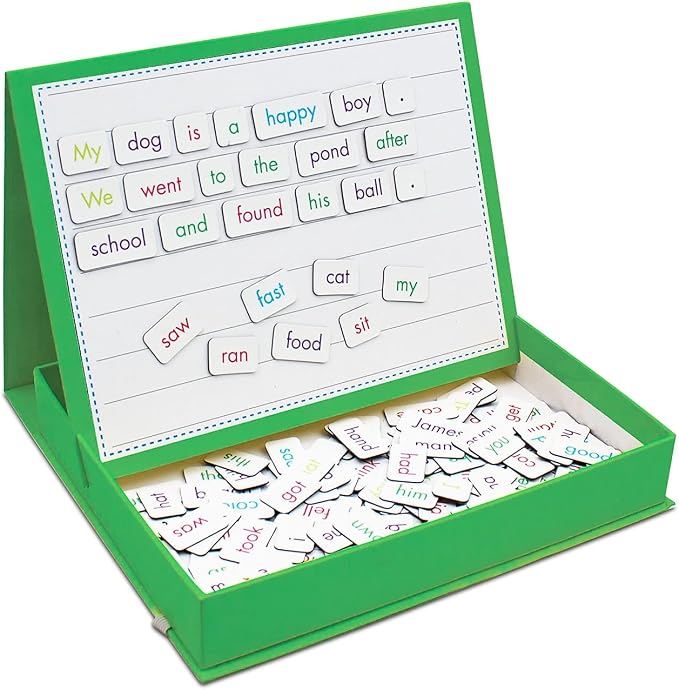 Junior Learning Rainbow Sentences, 160 Pieces, Cardboard, Magnetic - Image 2