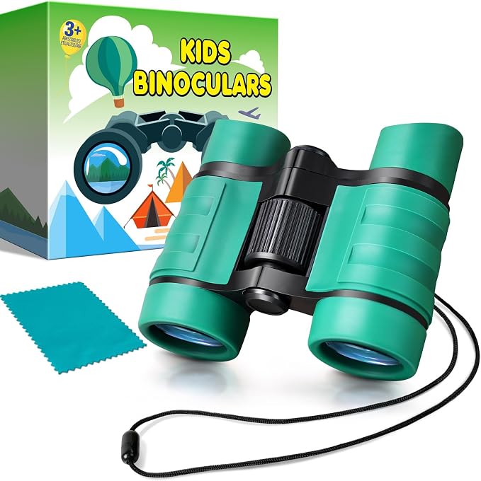 Binoculars for Kids, Kids Binoculars for 3-12 Boys Girls, Outdoor Toys by YOPINSAND