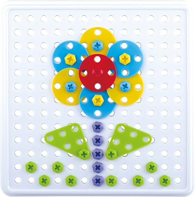 Kidoozie Create & Construct Building Kit, S.T.E.A.M Mosaic Art Activity for Children Ages 3+ - Image 8