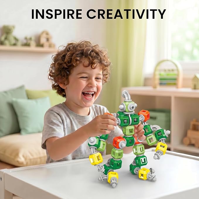 Creative 3-in-1 Robot STEM Toys for 4 5 6 7 8+ Year Old Kids Birthday Gifts - Image 2