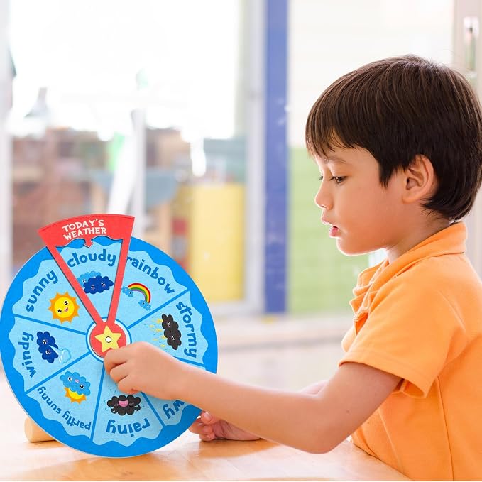 Marspark Weather Wheel, Educational and Learning Activities for Kids - Image 6