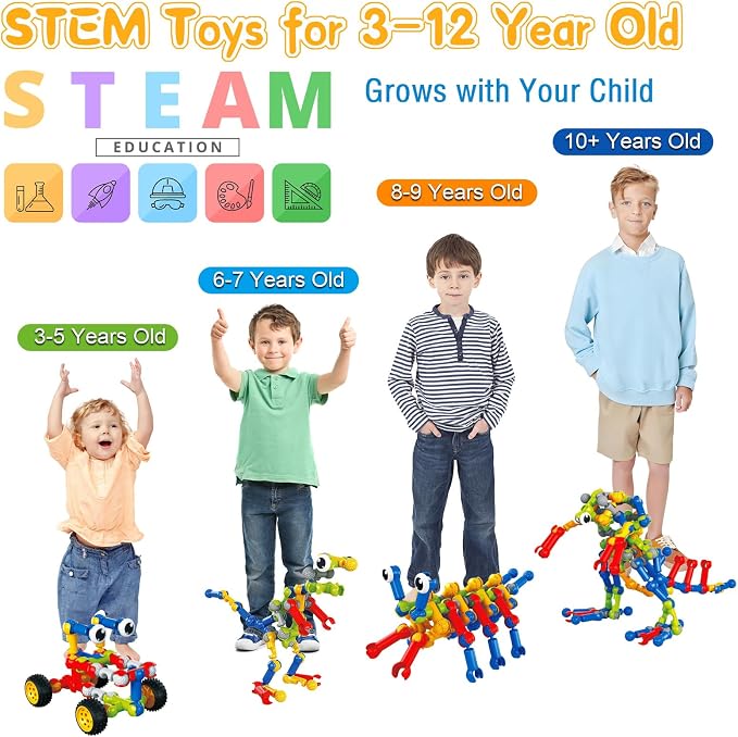 STEM Toys for 3 4 5 6 7 8+ Year Old Boy Birthday Gift, Boys Toy Age 4-6 6-8 - Image 6
