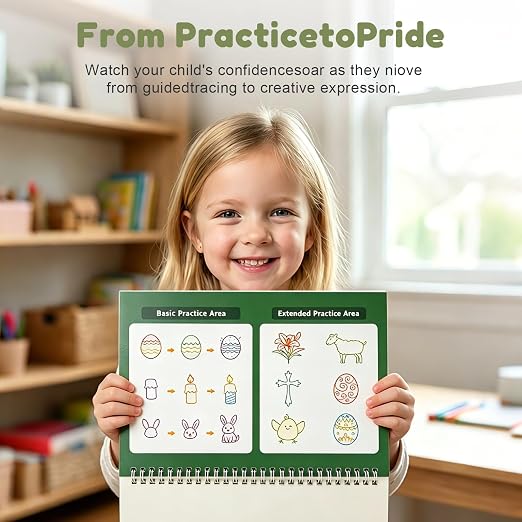 Ddaowanx Magic Grooved Writing Practice for Kids Ages 3-8,Kindergarten Book - Image 6