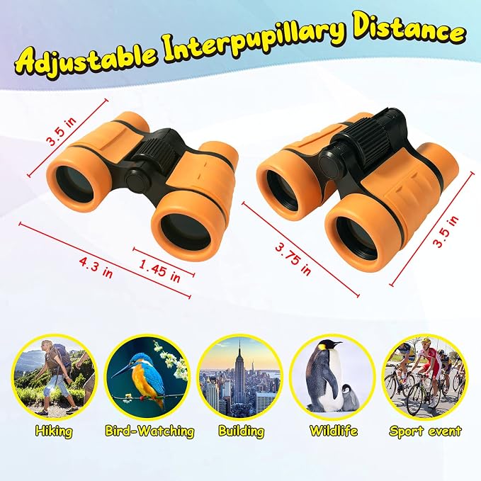 ESSENSON Kids Explorer Kit - Adventure Kit for Kids, Outdoor Explorer Kit with Binoculars, Summer Outdoor Toys for Kids Ages 4-8 - Image 4