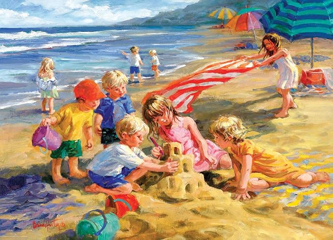 EuroGraphics Fun in the Sun by Corinne Hartley Puzzle, 300-Piece - Image 2