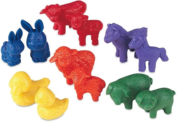 Learning Resources Friendly Farm Animal Counters - Image 2