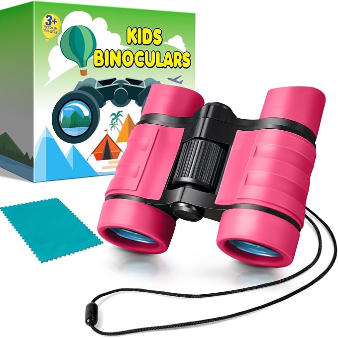 Binoculars for Kids, Kids Binoculars for 3-12 Boys Girls, Outdoor Toys by YOPINSAND