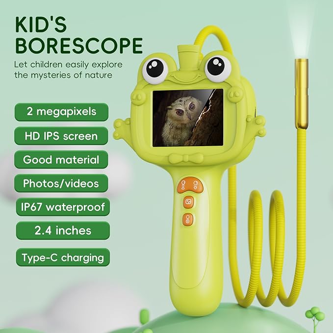 Borescope Camera for Kids, STEM Science Toy for 3+ Years Boys Girls - Image 2
