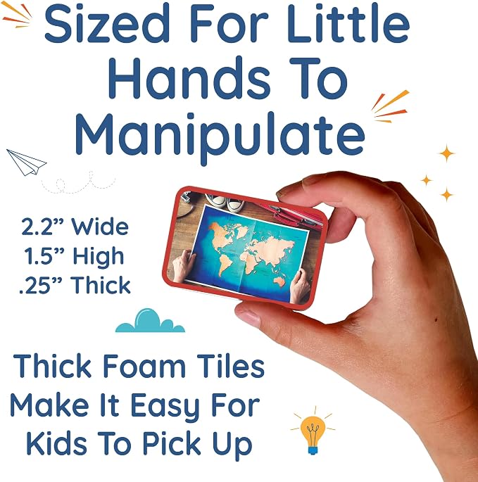 60 Magnetic CVC Photo Objects by Learning Letters. Real-Life Images that depict Words that Follow CVC Patterns. Color-Coded by Short Vowel Sound. Manipulatives for Phonics and Vocabulary Development. - Image 5