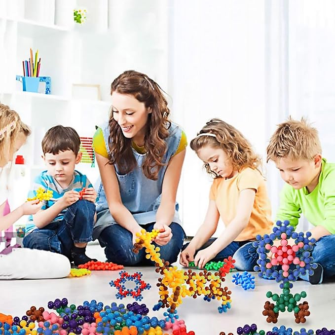 TOMYOU 400 Pieces Building Blocks Kids STEM Toys Educational Classroom - Image 5