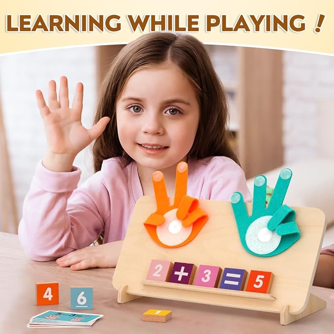 MOTREE Preschool Math Manipulatives Learning Toys for Toddlers 2-4 - Image 7