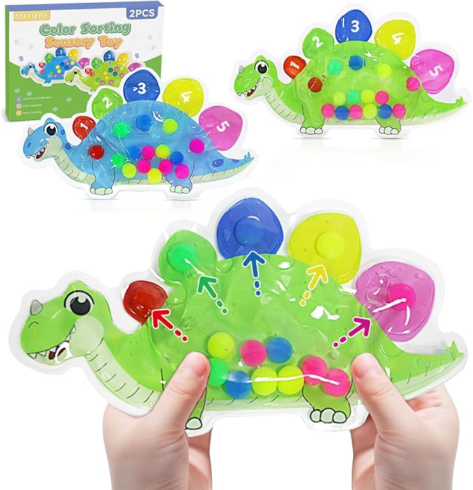 2pcs Color Sorting Sensory Toys, Montessori Toys for 3+ Year Old by MTTIERY