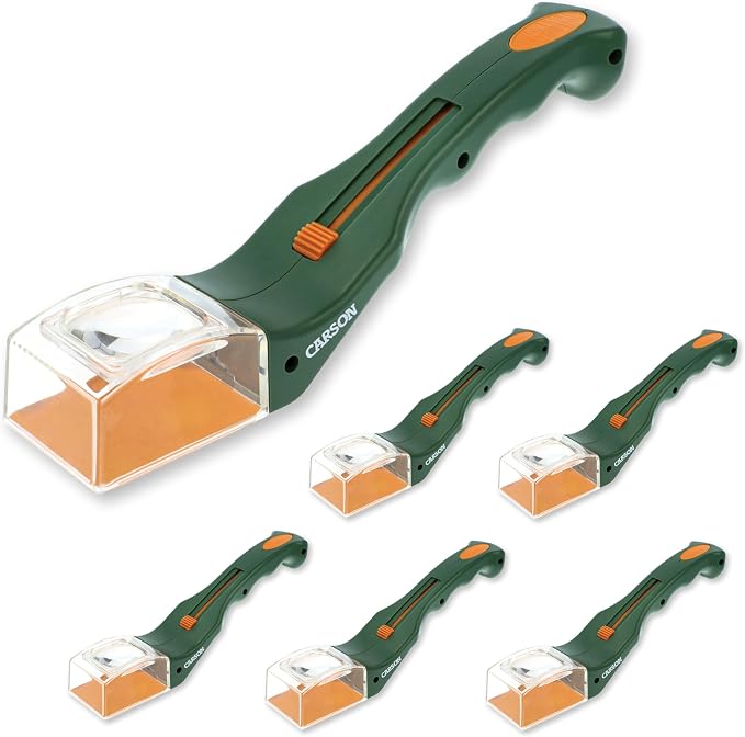 Carson BugView 5x Magnifier Quick-Release Bug Catching Tool by Carson