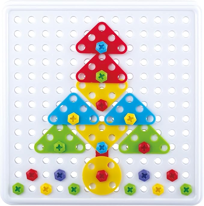 Kidoozie Create & Construct Building Kit, S.T.E.A.M Mosaic Art Activity for Children Ages 3+ - Image 9