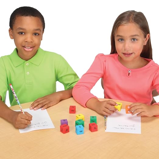 Really Good Stuff Make-a-Word Soft Touch Spanish Syllable Dice Game by ReallyGoodStuff