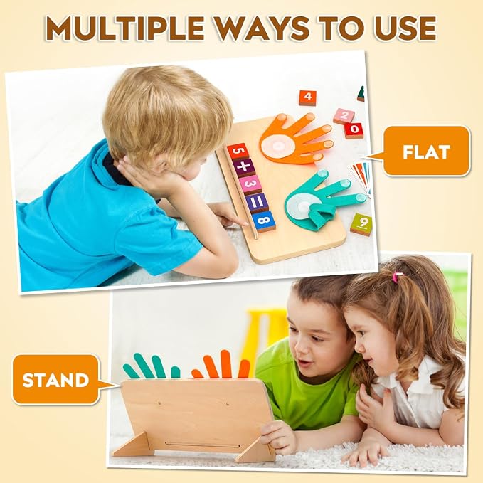 MOTREE Preschool Math Manipulatives Learning Toys for Toddlers 2-4 - Image 4