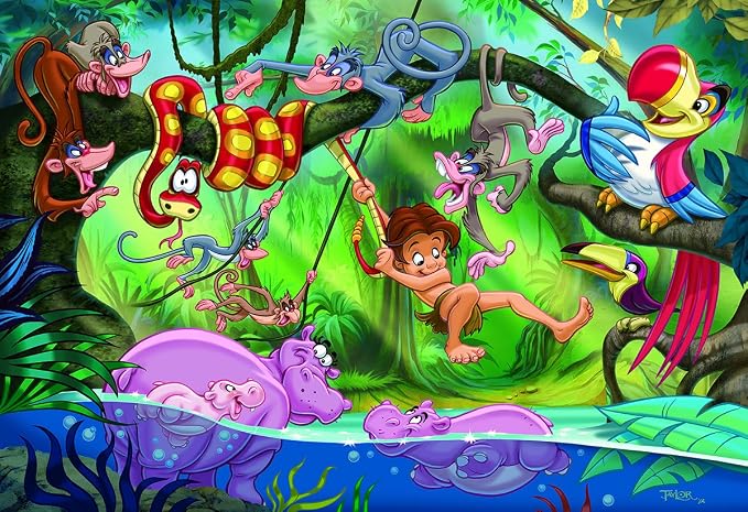 EuroGraphics 35-Piece Classicic Fairy Tales The Jungle Book Puzzle - Image 2
