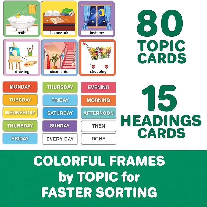 Reward Chore Chart for Kids - Visual Schedule for Autistic Children Age 5-7 - Image 3