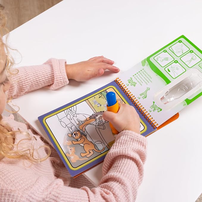 Melissa & Doug On The Go Water Wow! Reusable Water-Reveal Activity Pad - Safari - FSC Certified - Image 8