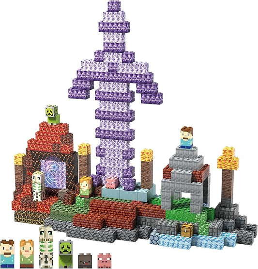 JIMI Building Blocks Set, Premium Interlocking Blocks with Characters & Vivid Scenes - Creative Construction Toy for Kids 6+ & Builders, STEM Learning Toy