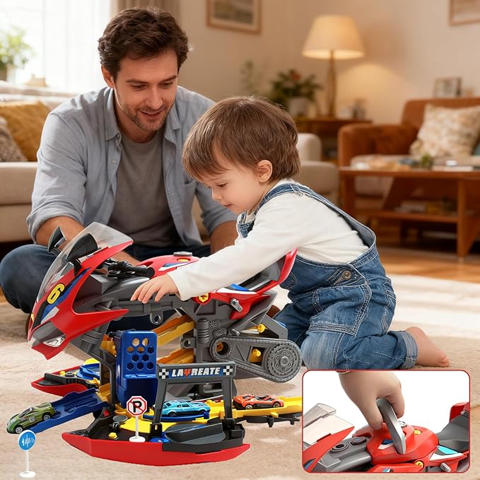 Take Apart Motorcycle Toys Kit, Motorcycle Model Toys for Kids Mechanic,Motorcycles Toy with Light, Sound & Spray for Toddlers 3+ Kids,Interactive Toy Engine Building Kit, Yellow