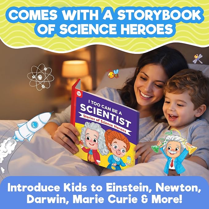 Doctor Jupiter Preschool Science Kit for Kids Ages 3-5, Birthday Gift - Image 5
