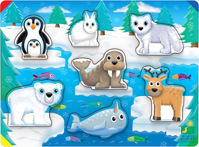 My First Lift & Learn Arctic Puzzle By The Learning Journey - Image 2