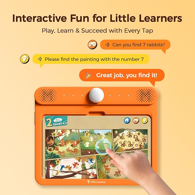 Think Academy Learning Pad for 3+, Age-Optimized Screen-Free Tablet - Image 8