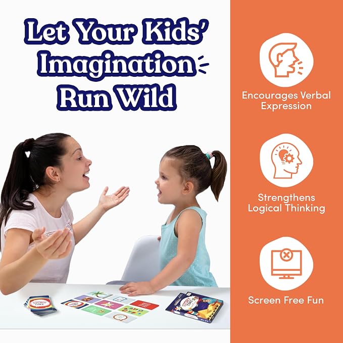 Story Time Travel Card Game by TrunkWorks | Family Friendly | for Ages 4, 5, 6, 7, 8 Years | Tell Stories; Develop Imagination, Language Skills - Image 5